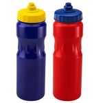 Foxberry Sports Water Bottle, Cycling Water Bottle, BPA Free Wide Mouth Drinking Bottle with Leak Proof Valve Cap, 750ml, 2 Pack