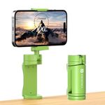 Portronics Mobot Clip Mobile Holder with 360° Adjustable Angles, Light Weight, Pocket Friendly, Mobile Stand for Table/Video Recording/Vlogging, Compatible with 4.5 to 6.9 inch Smartphones(Green)