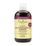 SHEA MOISTURE Jamaican Black Castor Oil Strengthen & Restore for Damaged Hair Shampoo shampoo for Damaged Hair 13 oz