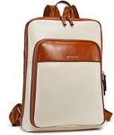 BOSTANTEN Leather Laptop Backpack f