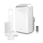 Inventor Portable Air Conditioner Magic 9000BTU 3-1,Dehumidifier,Cooling,Fan,Energy efficient,Digital Display&Remote,Window Kit Included,3 fan speeds&24hr Timer for Rooms Up to 215ft(WEE/MM0449AA)