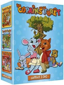 Les copains de la forêt : Le pique-nique / Les vrais amis / Frère et soeur pour la vie - Coffret 3 DVD