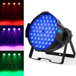 Big Dipper DJ Stage Par Lights 54 LEDx4W Upgraded RDM & DMX Sound Activated Party Lights RGB Uplights Disco Spotlight Wash Uplighting for Events, Club, Church, Wedding, Gigs, Theatre, Christmas