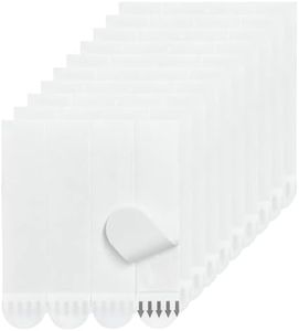 Removable Double Sided Tape 40pcs, Picutre Hanging Strips Damage Free,Heavy Duty Mounting Tape Wall Adhesive Strips for Poster Carpet Rug Art Craft Scrapbook