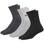 NAVYSPORT Men's Crew Length Cushion Cotton Socks (Pack of 3) (SF-M-1_Multicolour) Free Size