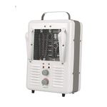 TPI Corporation 188TASA Fan Forced Portable Heater, Milk House Style Fan, 1500/1300W, 120V