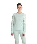 Spyder CHARGER CREW Women Baselayer, Winter Green, M