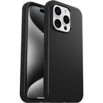 OtterBox Symmetry iPhone 15 Pro Case, Anti-Drop Slim Protective Case, Supports 3X More Drops Than Military Standard, Black