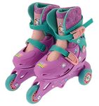 MV Sports M001044 Tri to in Line Skates, Multicoloured, 9-12