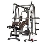 Marcy Smith Cage Workout Machine Total Body Training Home Gym System with Linear Bearing MD-9010G