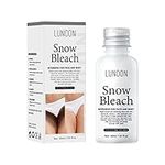 Skin Bleaching Cream,Snow Bleach Cream for Private Part Black Skin Underarm Whitening,Skin Lightening Cream for Intimate Areas,Fade Melanin on Body Armpit Knees Elbows Intimate Parts (1PC)