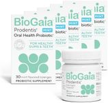 BioGaia Prodentis | Dental Probiotic Lozenges | Promotes Healthy Gums & Teeth | Defends Against Dental Problems | Replenishes Oral Microbiome | Improves Oral Health | Mint Flavor | Pack of 5