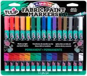 I Love To Create Tulip Fabric markers Opaque 15pcs