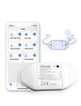 Meross Smart Switch Universal WiFi Switch Remote Control 10A 2300W Compatible with Alexa, Google Assistant and SmartThings, DIY Smart Home for Electric Household Appliances (1 Pack)