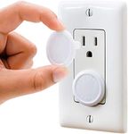 Outlet Covers Baby Proofing (50 Pack) Safe & Secure Electric Plug Protectors | Sturdy Childproof Socket Covers for Home & Office | Easy Installation | Protect Toddlers & Babies | White