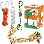 Spring Pole Dog Rope Toys: Dog Rope