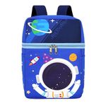 Storite Unisex Stylish &Trendy Water Resistant printed Bag, School Bag for kids boys & girls Birthday Gift – (Blue,28x23x11cm)