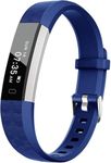 BIGGERFIVE Fitness Tracker Watch for Kids Girls Boys Teens, Activity Tracker, Pedometer, Calorie Sleep Monitor, Silent Alarm Clock, IP67 Waterproof Step Counter Watch (Blue)