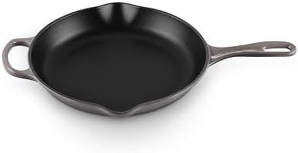 Le Creuset Enameled Cast Iron Signature Iron Handle Skillet, 10.25" (1-3/4 qt.), Oyster