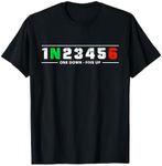 1N23456 Motorcycle Shift Biker Motorcyclist T-Shirt