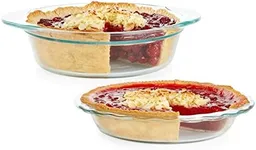 Pyrex Deep 2-Piece 9.5" Glass Bakin