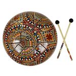 Reiki Crystal Products OM Tongue Drum/Tank Drum, Happy Drum Musical Instrument/Happy Drum Tongue/Happy Drum 8 Inch Approx