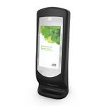 Tork 6332000 Xpressnap Stand Napkin Dispenser, 24.5" Height x 9.25" Width x 9.25" Depth, Black (Case of 1 Dispenser) for use with 908EX, DX906E, DX900, DX990