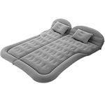 CLEVEQ Inflatable Car Mattress for Jeep Wrangler 2018-2023,Portable Blow Up Sleeping Beds Trunk Air Mattress,A-Grey