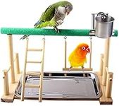 HUIRUMM Parrots Playstand Bird Play