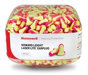 Howard Leight Laser Lite Hi-Visibility Earplug Refill for HL400 Dispenser, 800 Pairs (Two 400-Pair Canisters), NRR 32 (HL400-LL-REFILL)