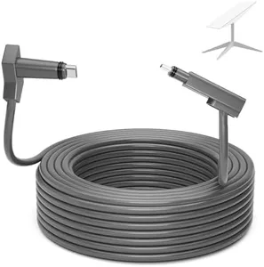 CHGRNLF Gen 2 Cable for Starlink 50FT, Replacement Cable for Star Link V2 Standard Actuated Kit Waterproof Grey
