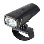 SIGMA Buster 1600HL | Helmet light with 1600 lumens | Rechargeable helmet light with 6 light modes | Excellent light image thanks to innovative double lens with Osram LED | Colour: black