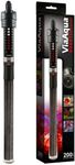 ViaAqua 200-Watt Quartz Glass Submersible Heater with Built-In Thermostat