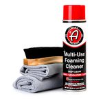 Adam's Polishes Multi-Use Foaming Cleaner - Foaming Formula for Simple and Fast Cleaning - Safe on Carpet, Cloth, and Velour (Combo Kit)