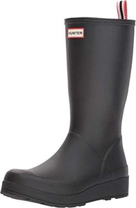 Hunter Rain Boots, Women's Original Plaitol Boots, Black, 23.0 cm