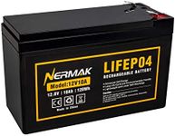 NERMAK 12V 10Ah Lithium LiFePO4 Dee