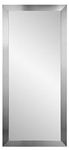 BrandtWorks Commercial Value Hotel Design Vanity Wall Mirror, 32" x 66", Silver