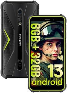 Ulefone Armor X12(2023) 4G Rugged Phones, IP68/IP69K, Android 13 6GB + 32GB, 13MP + 8MP, 5.45 Inch HD+ Display, 4860mAh Big Battery, Global Bands, Dustproof, Compass, NFC, OTG, GPS -Green
