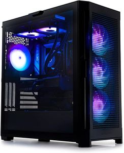 Stormforce Crystal Gaming PC – RTX 4070 Ti, High-Performance Desktop