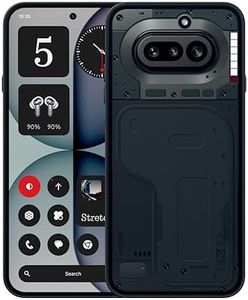 Nothing Phone (4a) - 50 MP Triple Camera with Up To 70X ultra Zoom, Transparent Design Smartphone, Long Lasting Battery and 50W Fast Charge, 120Hz AMOLED Display and Glyph Bar, 12GB + 256GB - Black