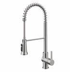 Kraus KFF-1691SFS Britt 2-in-1 Commercial Style Pull-Down Single Handle Filter Kitchen Faucet for Reverse Osmosis or Water Filtration System, Spot Free Stainless Steel