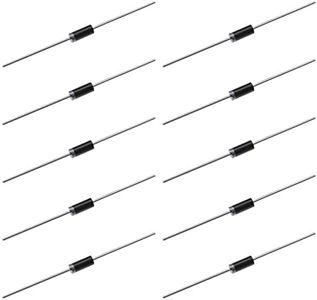 ECSiNG 50Pcs 1N5349B Zener Diodes High Power Voltage Regulators Inline Diodes 5W 12V for Solar Panel Charger Circuit Product Development