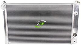 ZAP Performance 3-Row Full Aluminum Radiator Compatible with 1973 74 75 1976 Chevy Corvette 5.7L/7.4L V8 Gas Full Aluminum Radiator