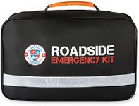 Always Prepared 125-Piece Roadside Assistance Auto Emergency Kit with Jumper Cables