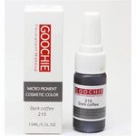 Goochie Permanent Makeup Micro pigment Dark Coffee 215, 15ml