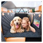 Manificent Back Seat Extender for Dogs, 400 LBS Hard Bottom Dog Car Seat Cover for Back Seat Bed for Camping Mattress, Waterproof Dog Hammock for Travel, Anti Slip Car Bed Mattress for Car SUV Truck M