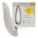 Womanizer Premium 2, As seen in Katy Perry’s Music Video - Clitoral Sucking Toy with Autopilot and Smart Silence - Waterproof Clit Stimulator with 14 Suction Speeds - Vibrating Adult Sex Toy - White