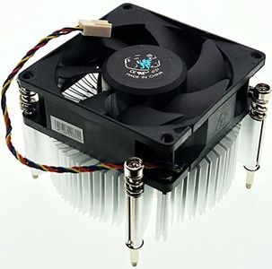CPU heatsink Fan for HP 644724-001 724801-001 644725-001 Compatible with HP Pro 3000 3010 3400 3405 3500 3515, A6000P7 H8 P7-1010 Envy 700-216 750-114 400G1 Intel 1150 1155 1156 1151 Series