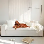 Mitid Sofa Cover Fuzzy Couch Cover 