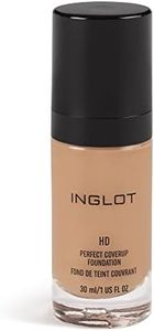 Inglot HD Perfect Coverup Foundation, For a long-lasting effect with HD pigments, Hypoallergenic, Natural flawless look, with white truffle extract, 30 ml : 77